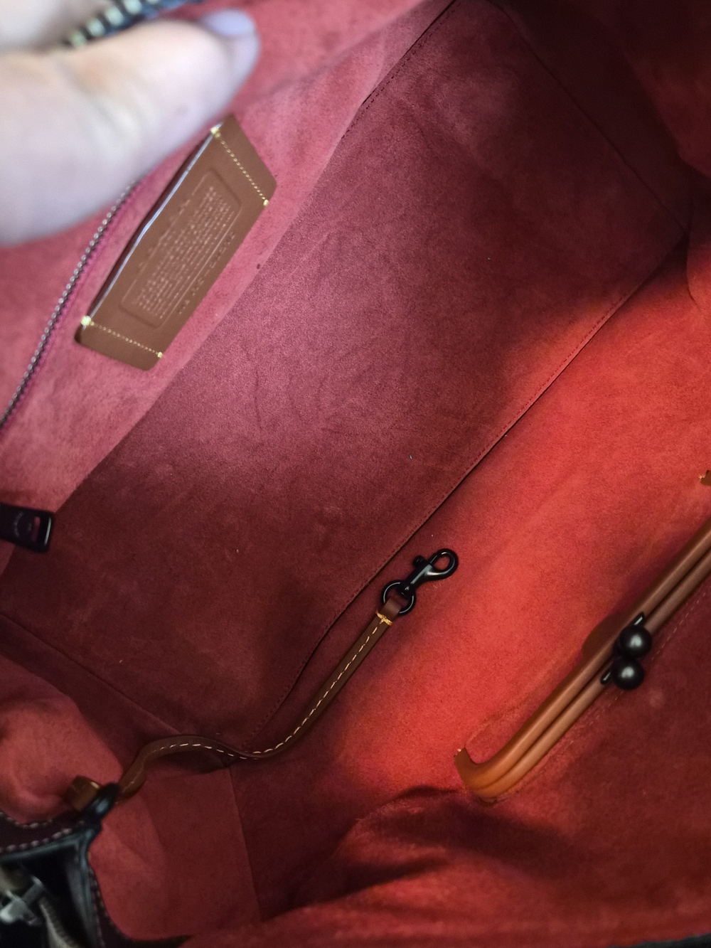 Coach Rogue Satchel 1941 Oxblood - Picture 4 of 12